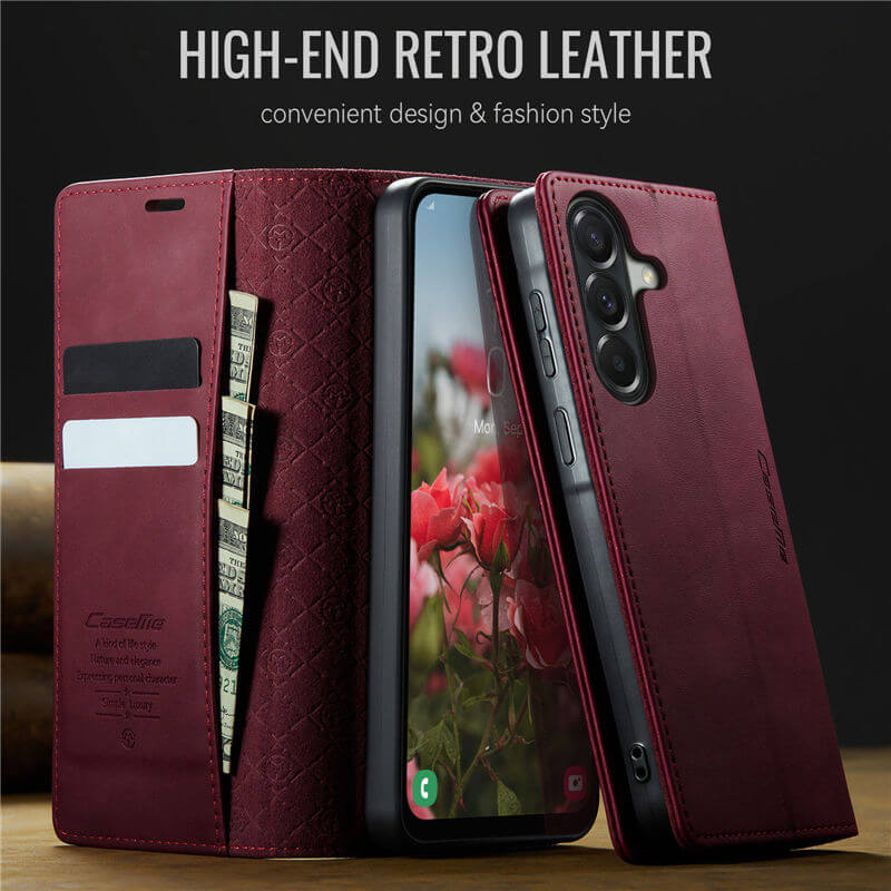 CaseMe Samsung Galaxy A37 Magnetic Wallet Case