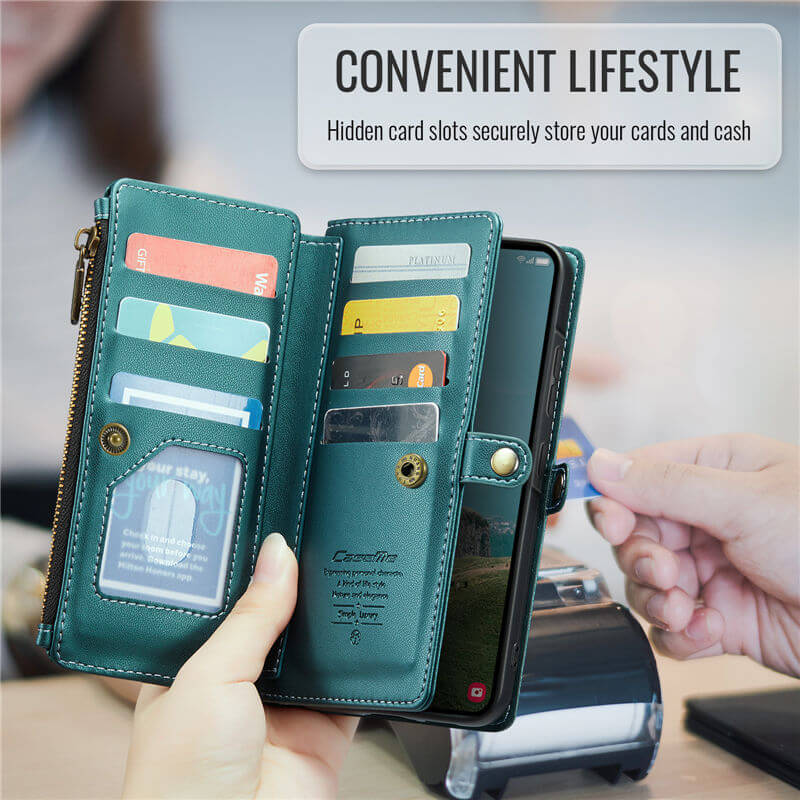 CaseMe Samsung Galaxy A37 Wallet RFID Blocking Crossbody Phone Case