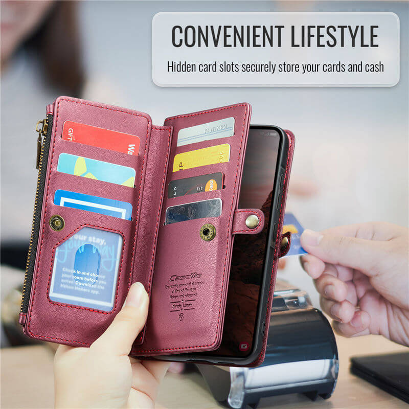 CaseMe Samsung Galaxy A37 Wallet RFID Blocking Crossbody Phone Case