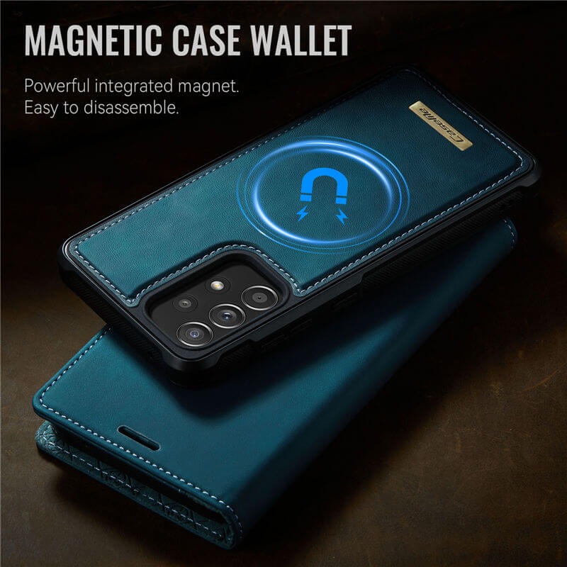 CaseMe Samsung Galaxy A52 2-in-1 Magnetic Wallet Case