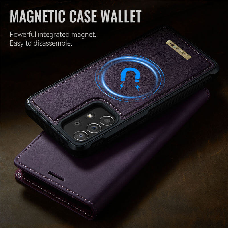 CaseMe Samsung Galaxy A52 2-in-1 Magnetic Wallet Case