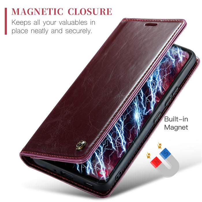 CaseMe Samsung Galaxy A53 5G Wallet Kickstand Magnetic Flip Case