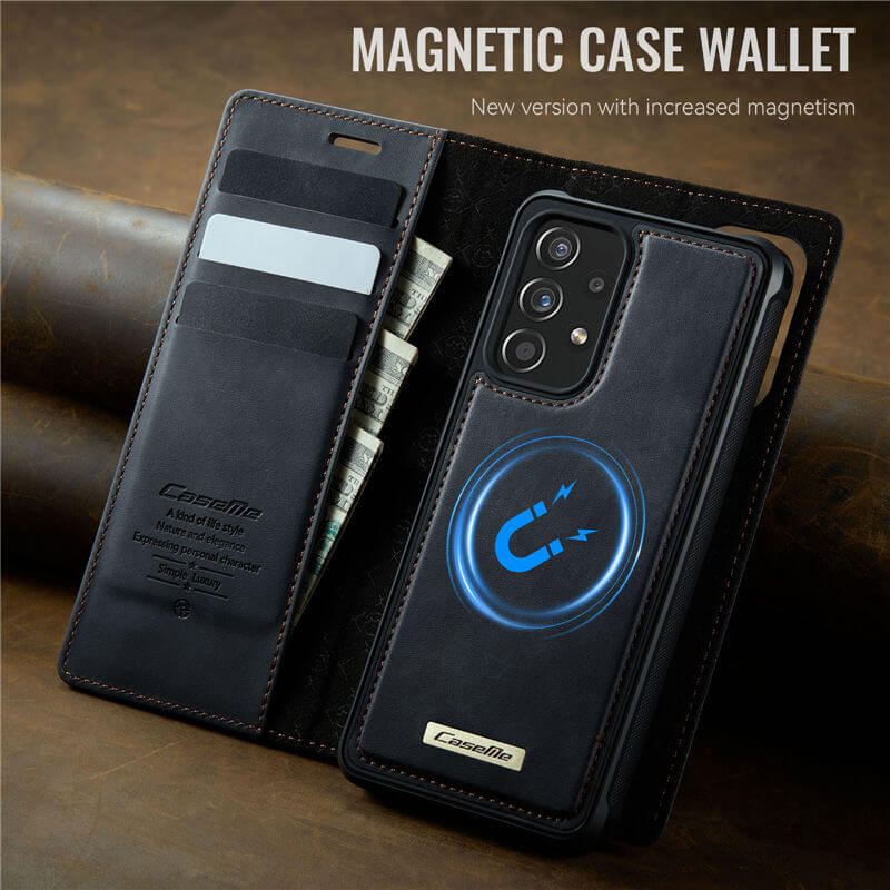 CaseMe Samsung Galaxy A53 5G 2-in-1 Magnetic Wallet Case