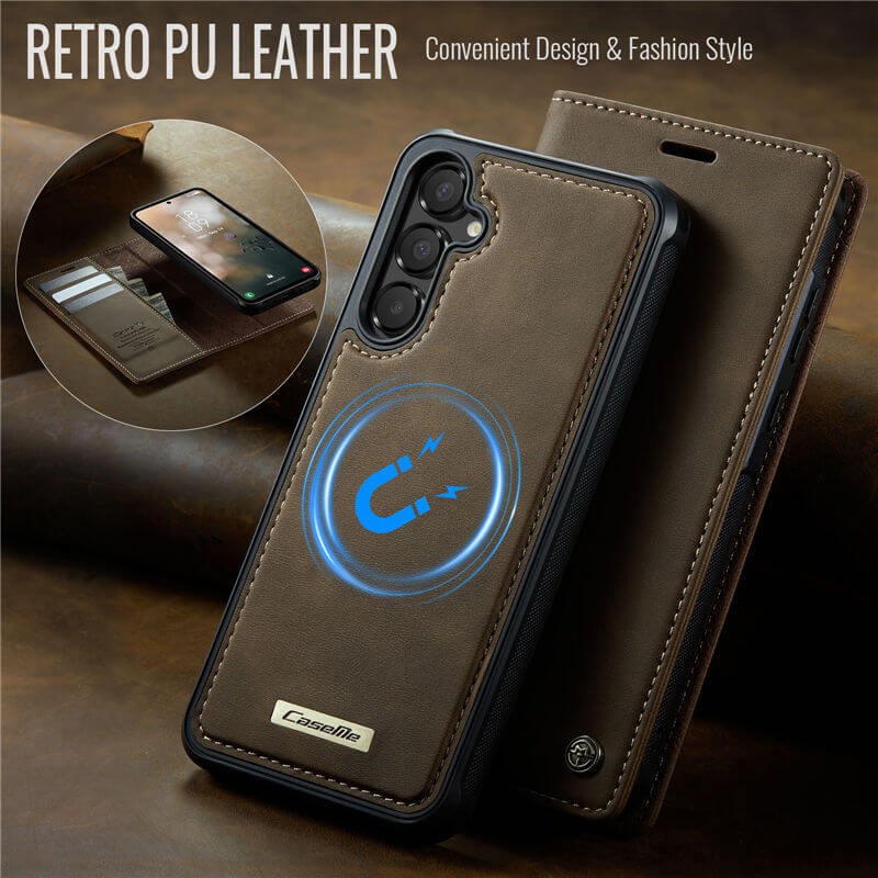 CaseMe Samsung Galaxy A54 5G 2-in-1 Magnetic Wallet Case