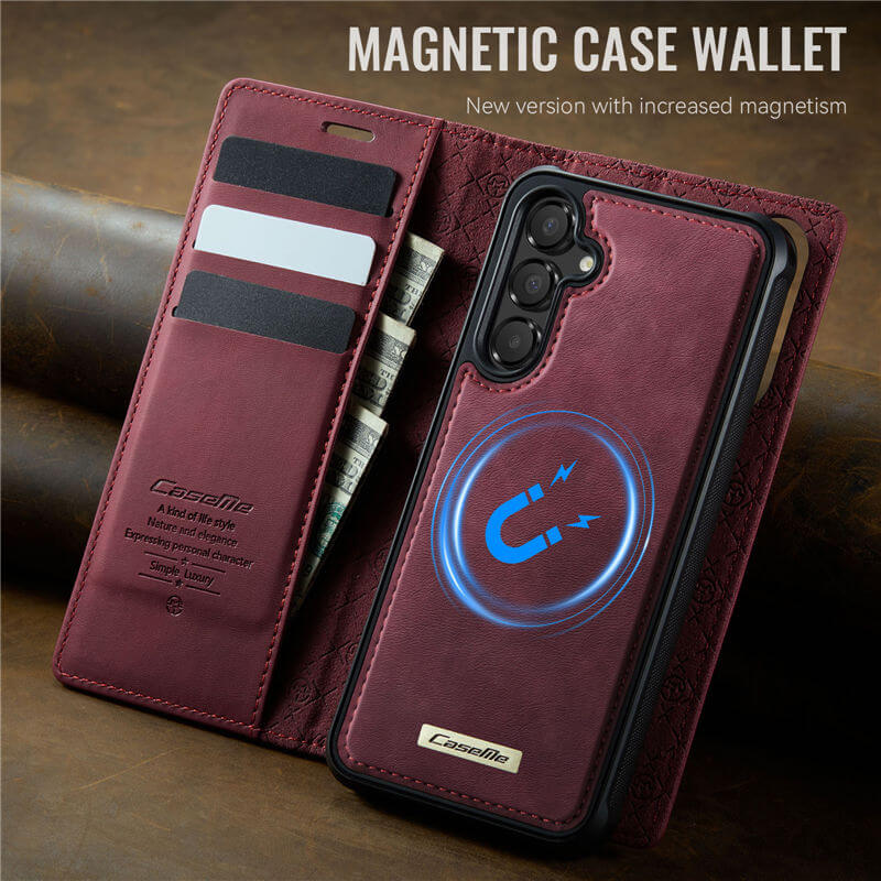 CaseMe Samsung Galaxy A54 5G 2-in-1 Magnetic Wallet Case