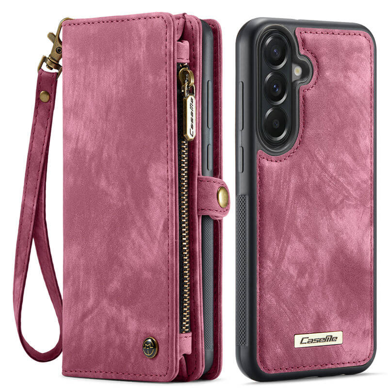CaseMe Samsung Galaxy A57 2-in-1 Magnetic Wallet Case with Wrist Strap