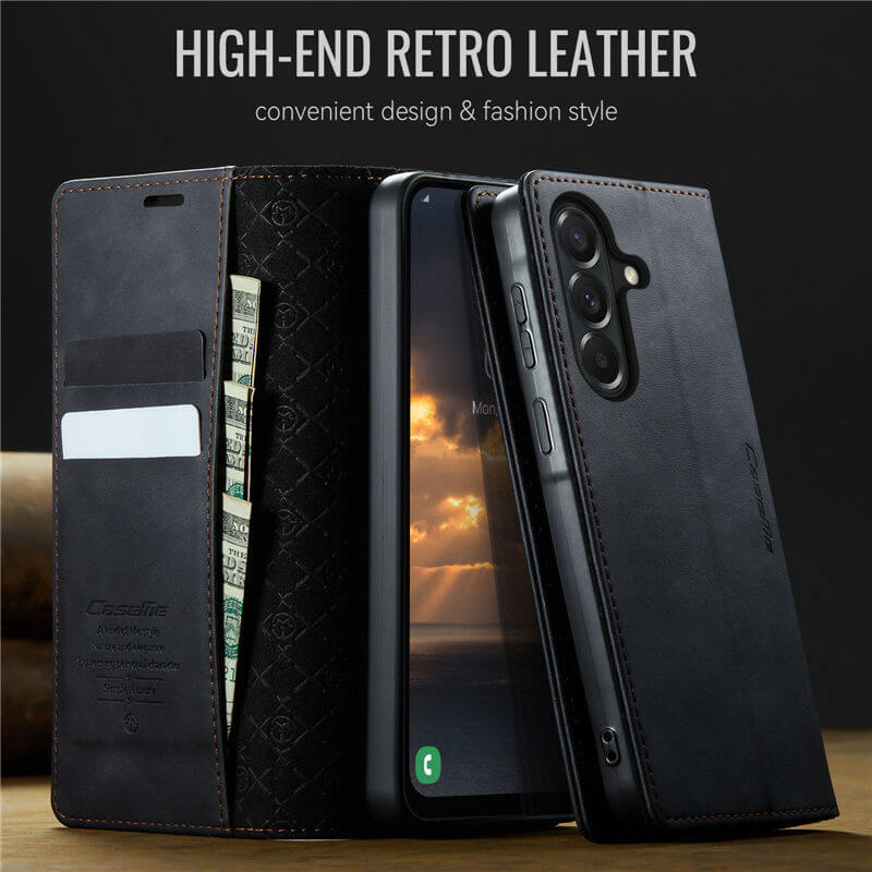 CaseMe Samsung Galaxy A57 Magnetic Wallet Case