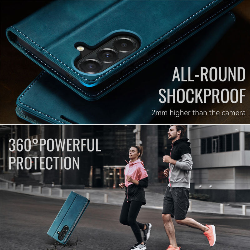 CaseMe Samsung Galaxy A57 Magnetic Wallet Case