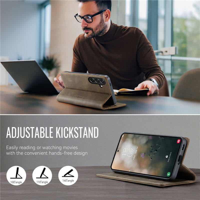 CaseMe Samsung Galaxy A57 Magnetic Wallet Case