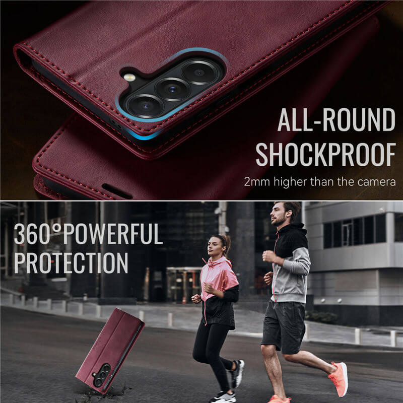 CaseMe Samsung Galaxy A57 Magnetic Wallet Case