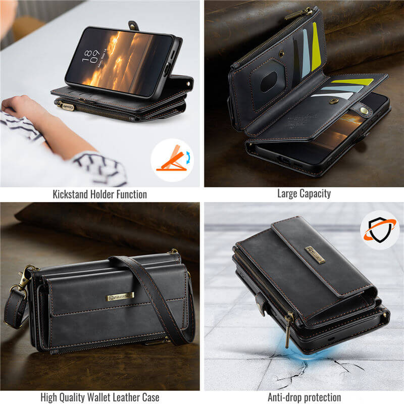 CaseMe Samsung Galaxy A57 Crossbody Wallet Case