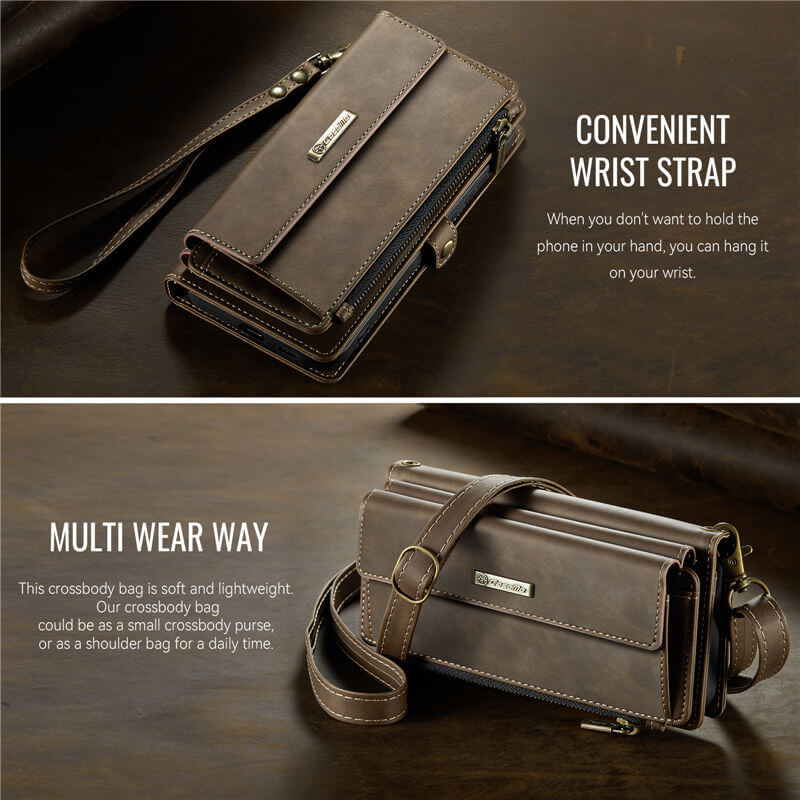 CaseMe Samsung Galaxy A57 Crossbody Wallet Case