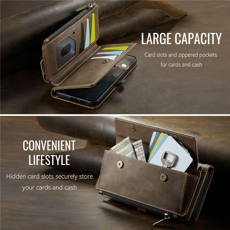 CaseMe Samsung Galaxy A57 Crossbody Wallet Case