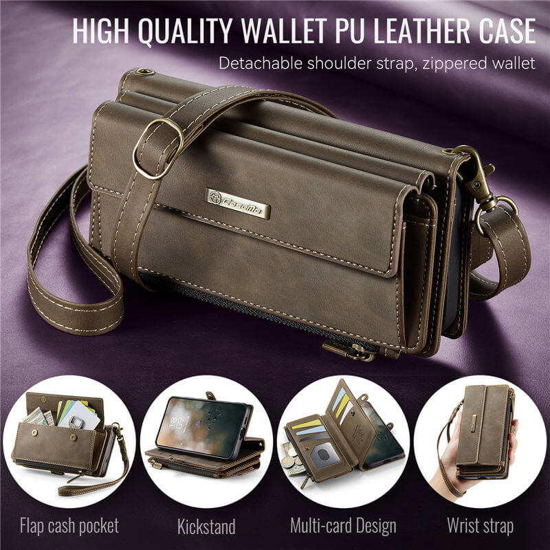 CaseMe Samsung Galaxy A57 Crossbody Wallet Case