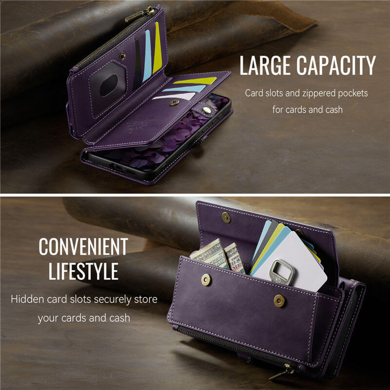 CaseMe Samsung Galaxy A57 Crossbody Wallet Case