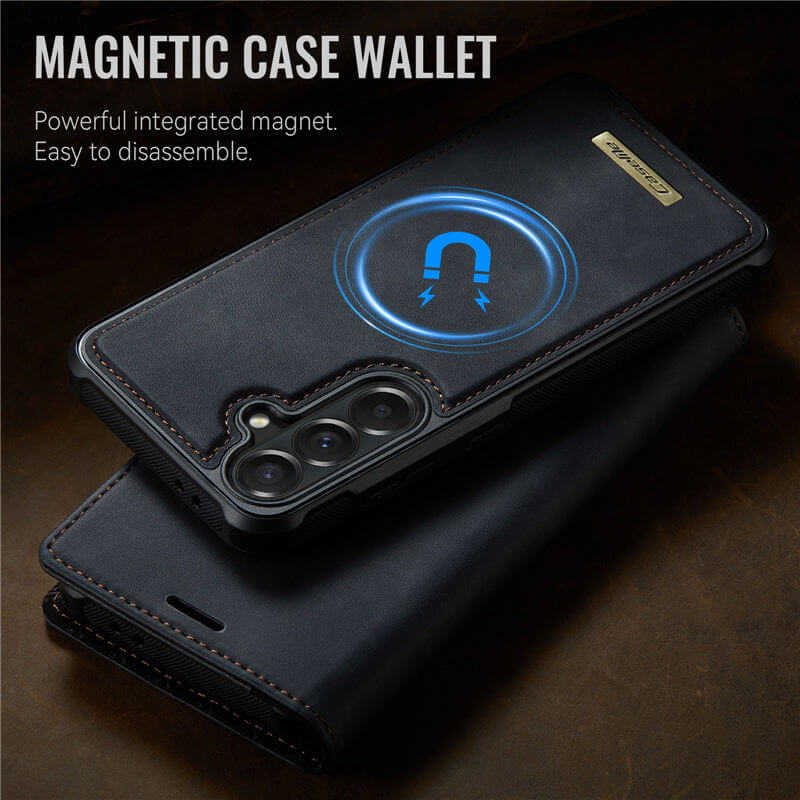 CaseMe Samsung Galaxy A57 2-in-1 Magnetic Wallet Case