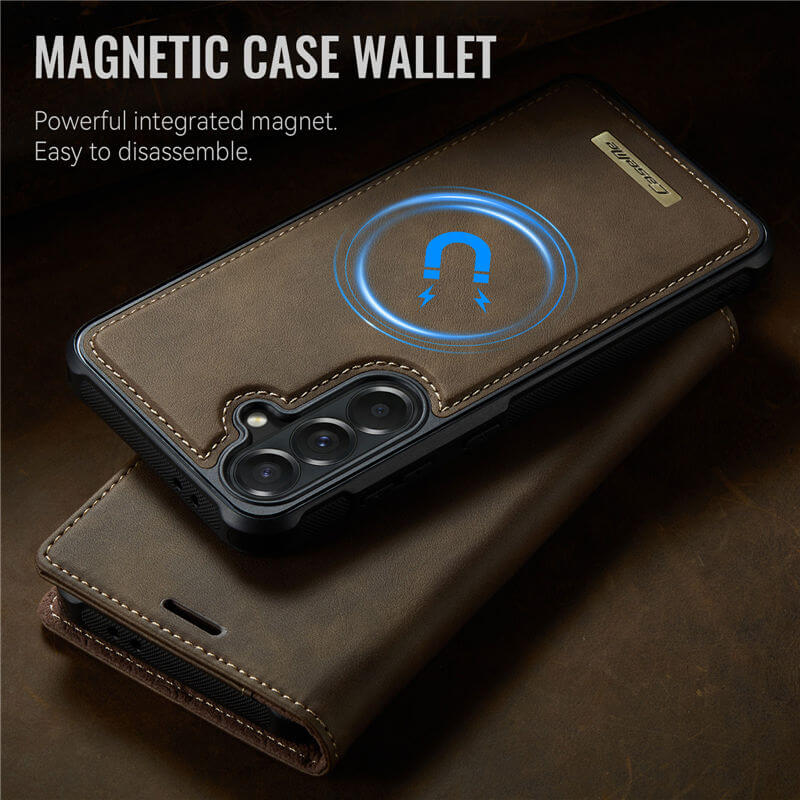 CaseMe Samsung Galaxy A57 2-in-1 Magnetic Wallet Case