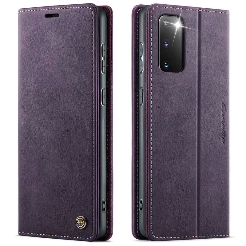 CaseMe Samsung Galaxy S20 Magnetic Wallet Case with RFID Blocking
