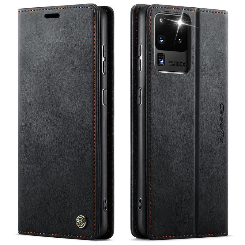 CaseMe Samsung Galaxy S20 Ultra Magnetic Wallet Case with RFID Blocking