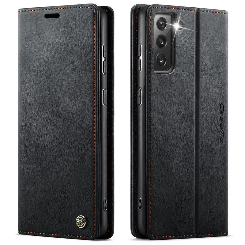 CaseMe Samsung Galaxy S21 Magnetic Wallet Case with RFID Blocking