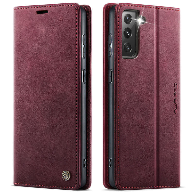 CaseMe Samsung Galaxy S21 Magnetic Wallet Case with RFID Blocking