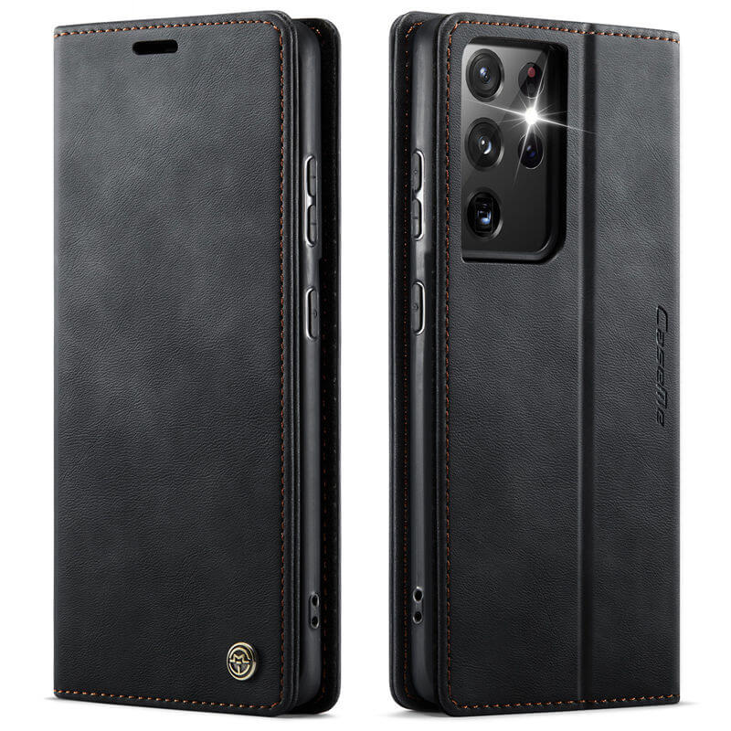 CaseMe Samsung Galaxy S21 Ultra Magnetic Wallet Case with RFID Blocking