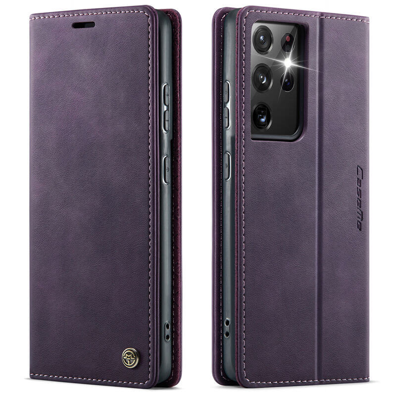 CaseMe Samsung Galaxy S21 Ultra Magnetic Wallet Case with RFID Blocking