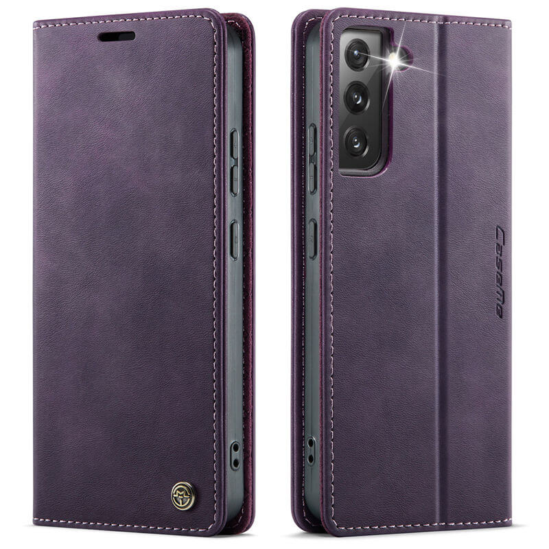 CaseMe Samsung Galaxy S22 Magnetic Wallet Case with RFID Blocking