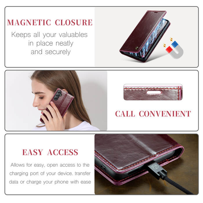 CaseMe Samsung Galaxy S23 FE Wallet Case