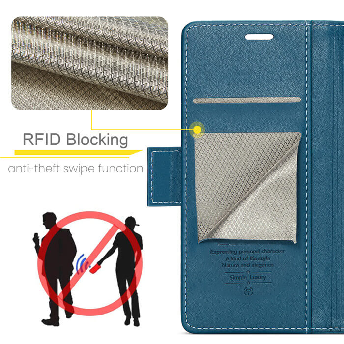 CaseMe Samsung Galaxy S23 FE Wallet RFID Blocking Case