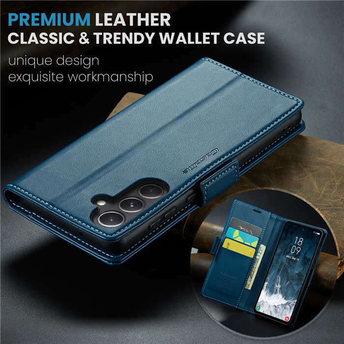 CaseMe Samsung Galaxy S23 FE Wallet RFID Blocking Case