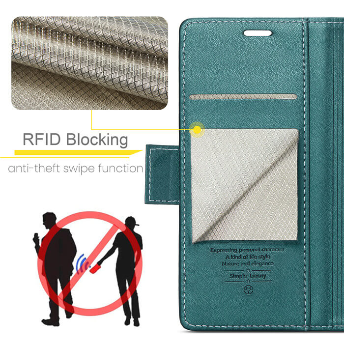 CaseMe Samsung Galaxy S23 FE Wallet RFID Blocking Case