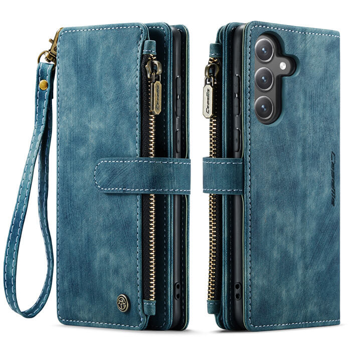 CaseMe Samsung Galaxy S23 FE Wallet Case with Wrist Strap