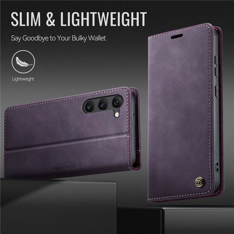 CaseMe Samsung Galaxy S23 Plus Magnetic Wallet Case with RFID Blocking