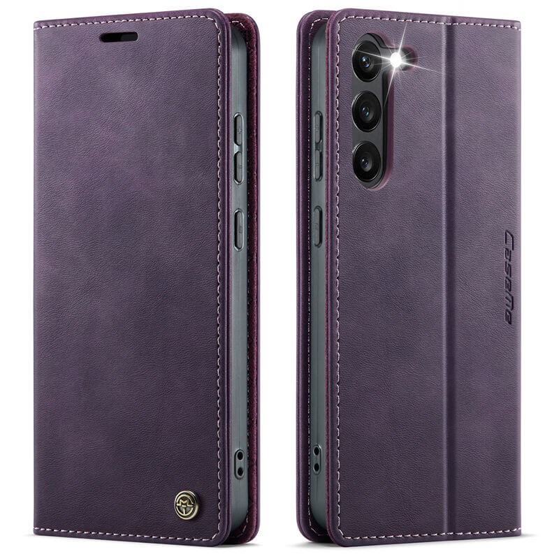 CaseMe Samsung Galaxy S23 Plus Magnetic Wallet Case with RFID Blocking