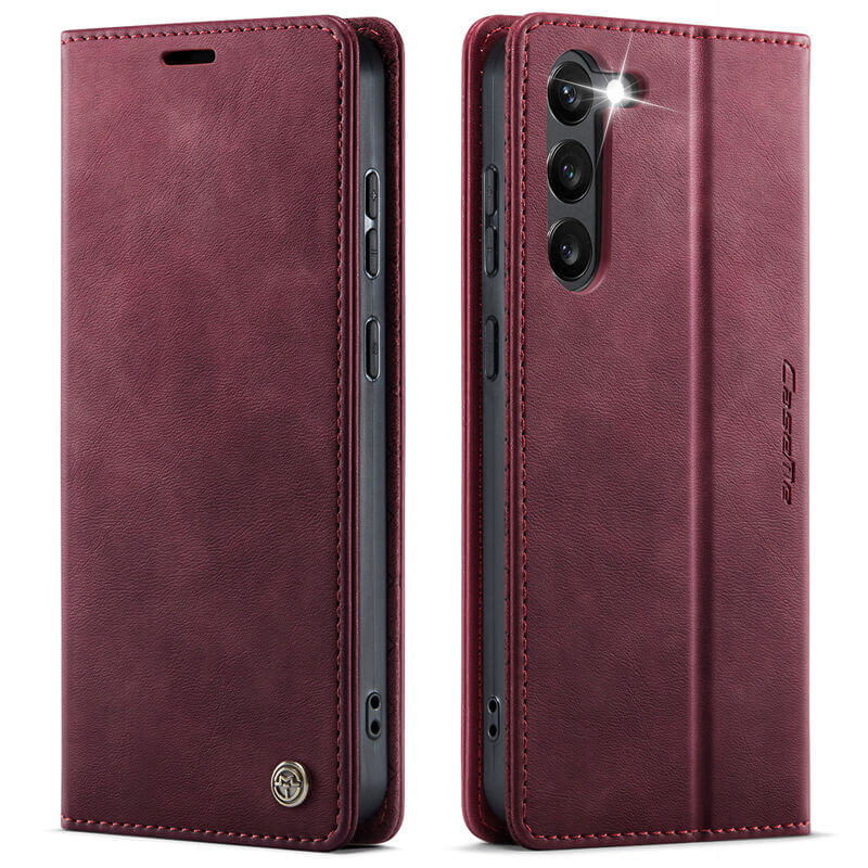 CaseMe Samsung Galaxy S23 Magnetic Wallet Case with RFID Blocking