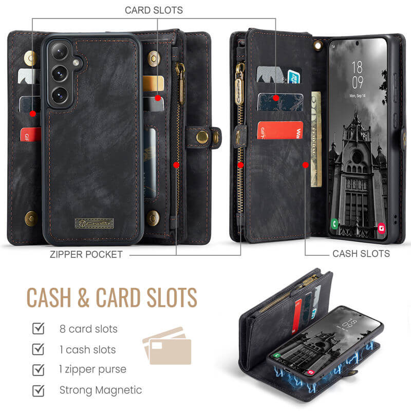 CaseMe Samsung Galaxy S24 FE Wallet Case