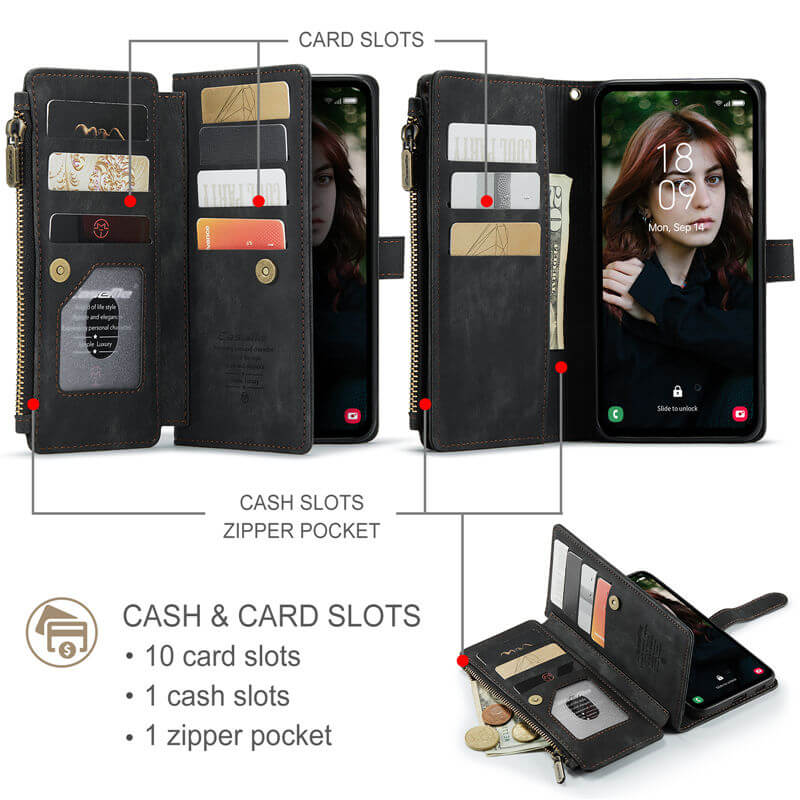 CaseMe Samsung Galaxy S24 FE Wallet Case