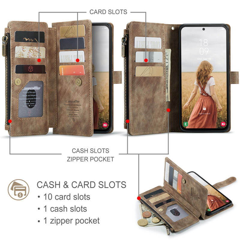 CaseMe Samsung Galaxy S24 FE Wallet Case