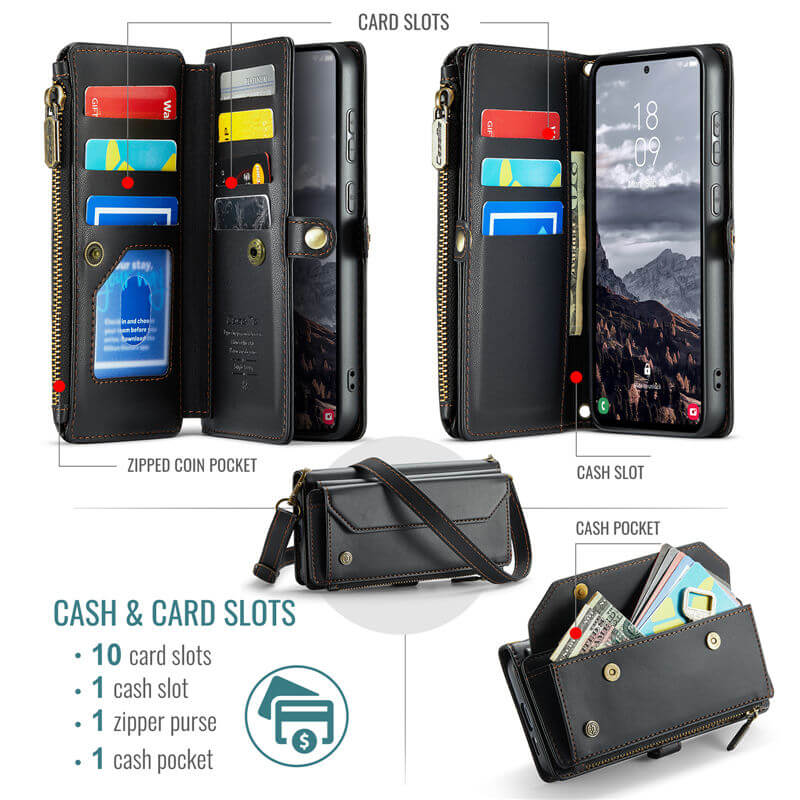 CaseMe Samsung Galaxy S24 FE Wallet Case