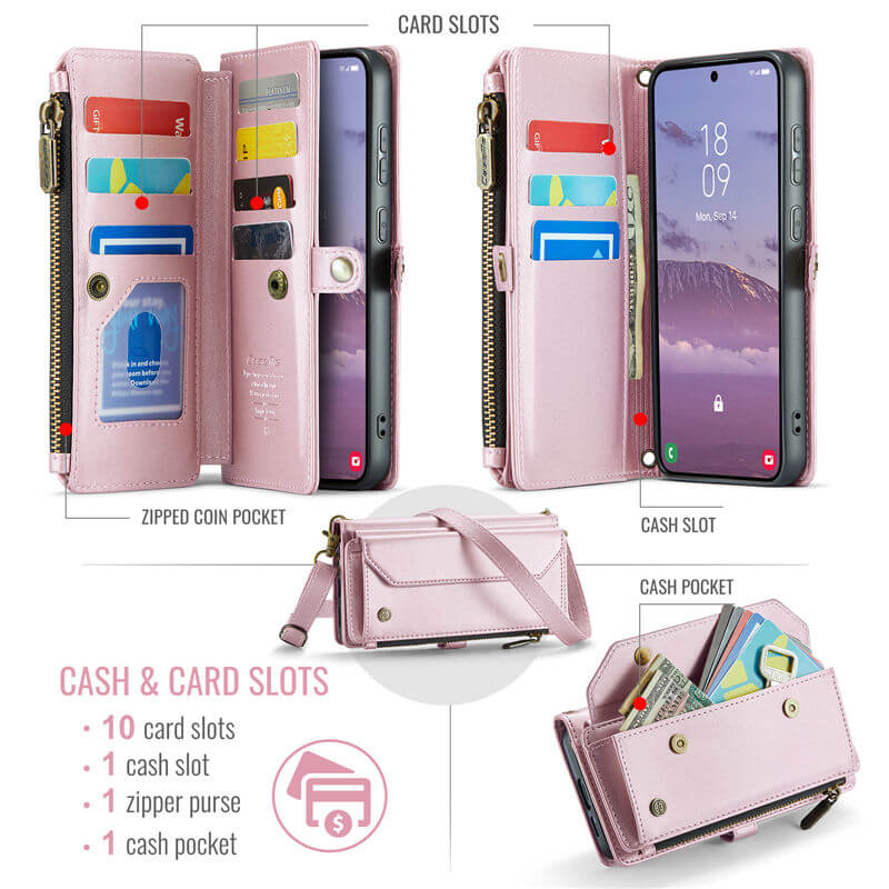 CaseMe Samsung Galaxy S24 FE Wallet Case