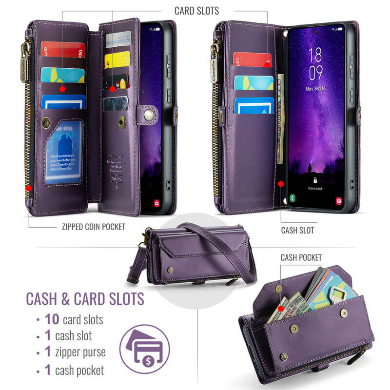 CaseMe Samsung Galaxy S24 FE Wallet Case