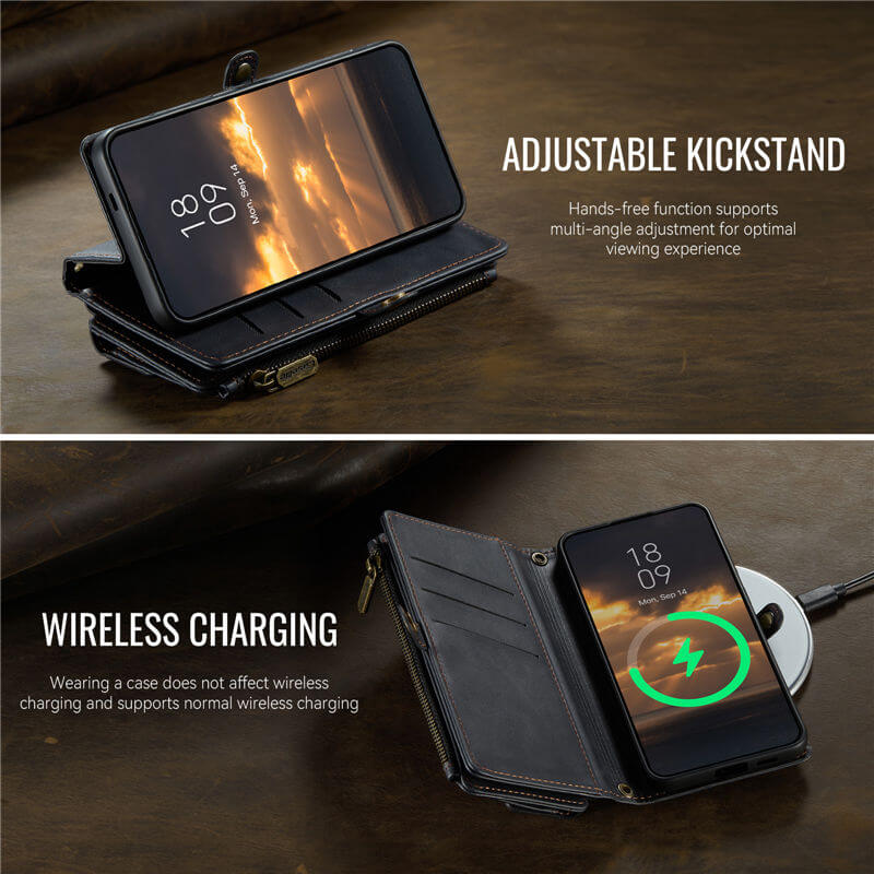 CaseMe Samsung Galaxy S24 FE Crossbody Wallet Case