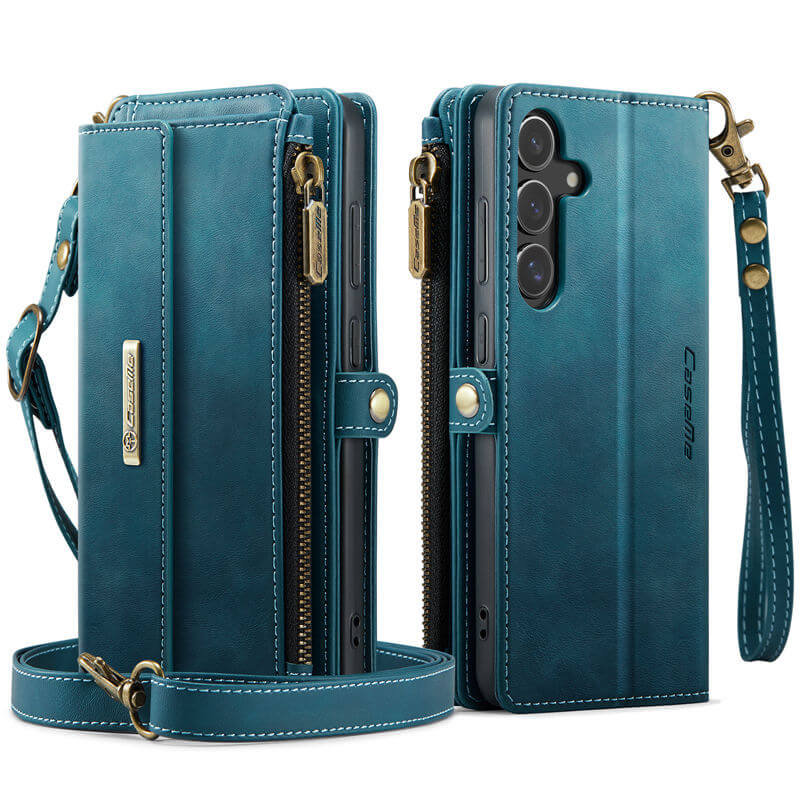 CaseMe Samsung Galaxy S25 Crossbody Wallet Case