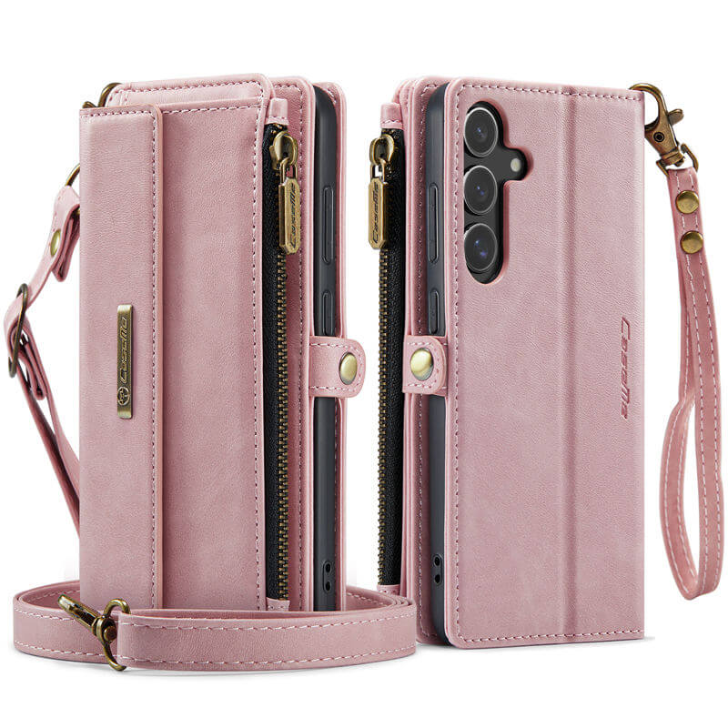 CaseMe Samsung Galaxy S25 Crossbody Wallet Case