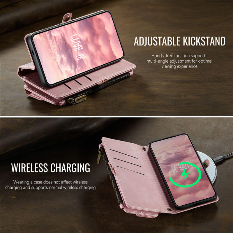 CaseMe Samsung Galaxy S25 Crossbody Wallet Case