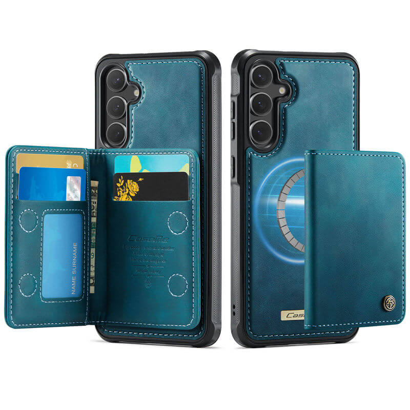 CaseMe Samsung Galaxy S24 FE 2-in-1 Detachable Magnetic Wallet Case