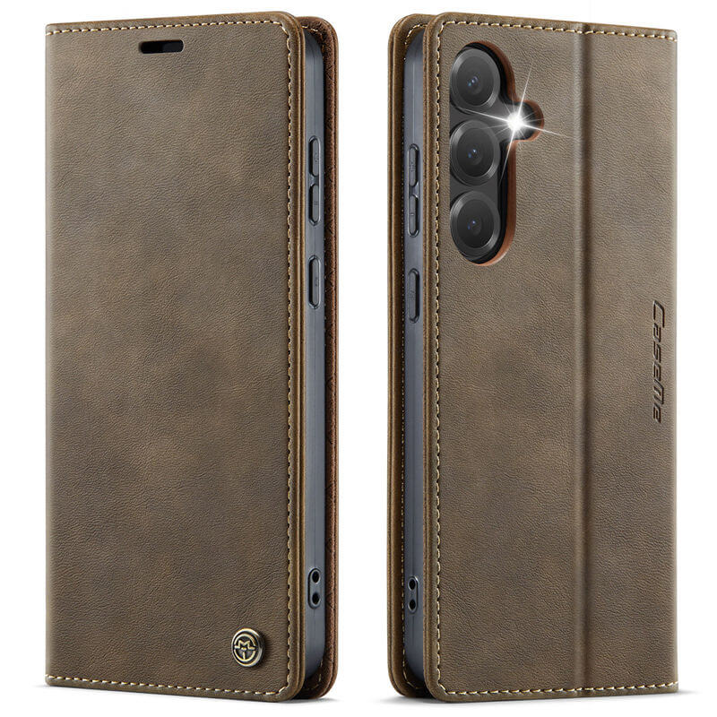 CaseMe Samsung Galaxy S24 FE Magnetic Wallet Case with RFID Blocking