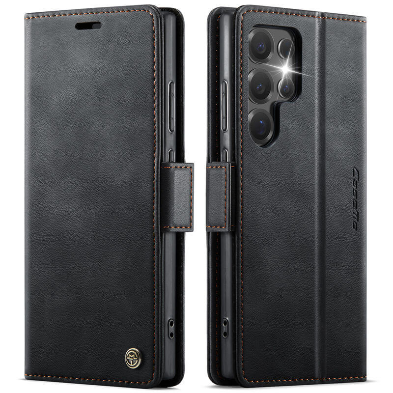 CaseMe Samsung Galaxy S25 Ultra Magnetic Wallet Case with RFID Blocking
