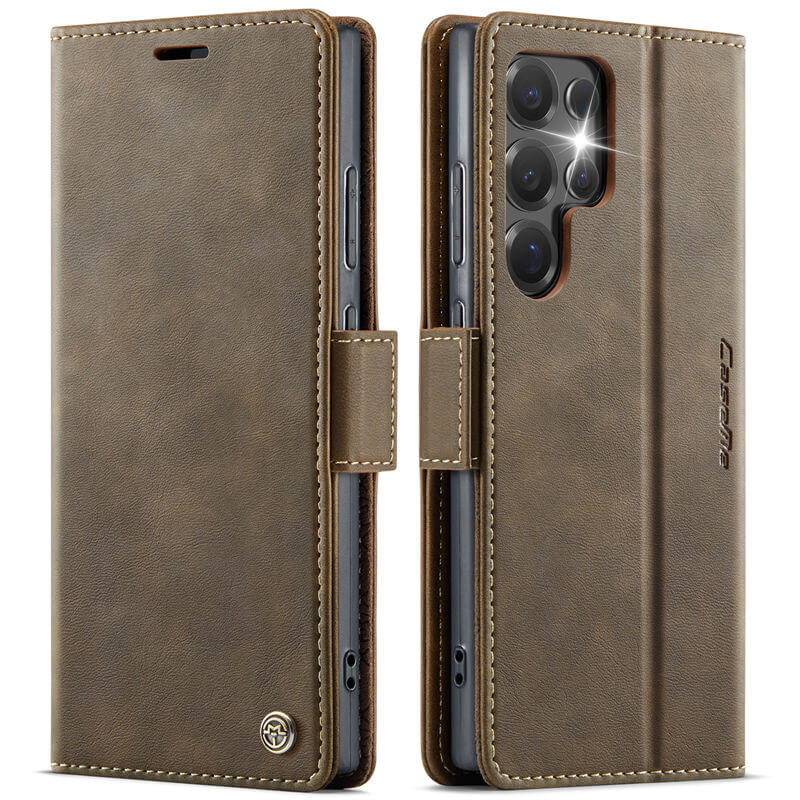 CaseMe Samsung Galaxy S25 Ultra Magnetic Wallet Case with RFID Blocking